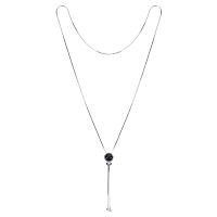 Колье Possebon Agata Preto, B0476.4 S